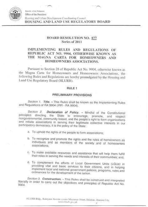 ra 9904 irr|Implementing Rules and Regulations of Republic Act .